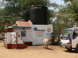 Vannstasjonen ved  Katulani Secondary School